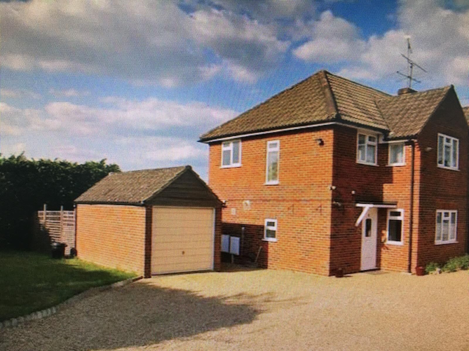 Side extension and garage