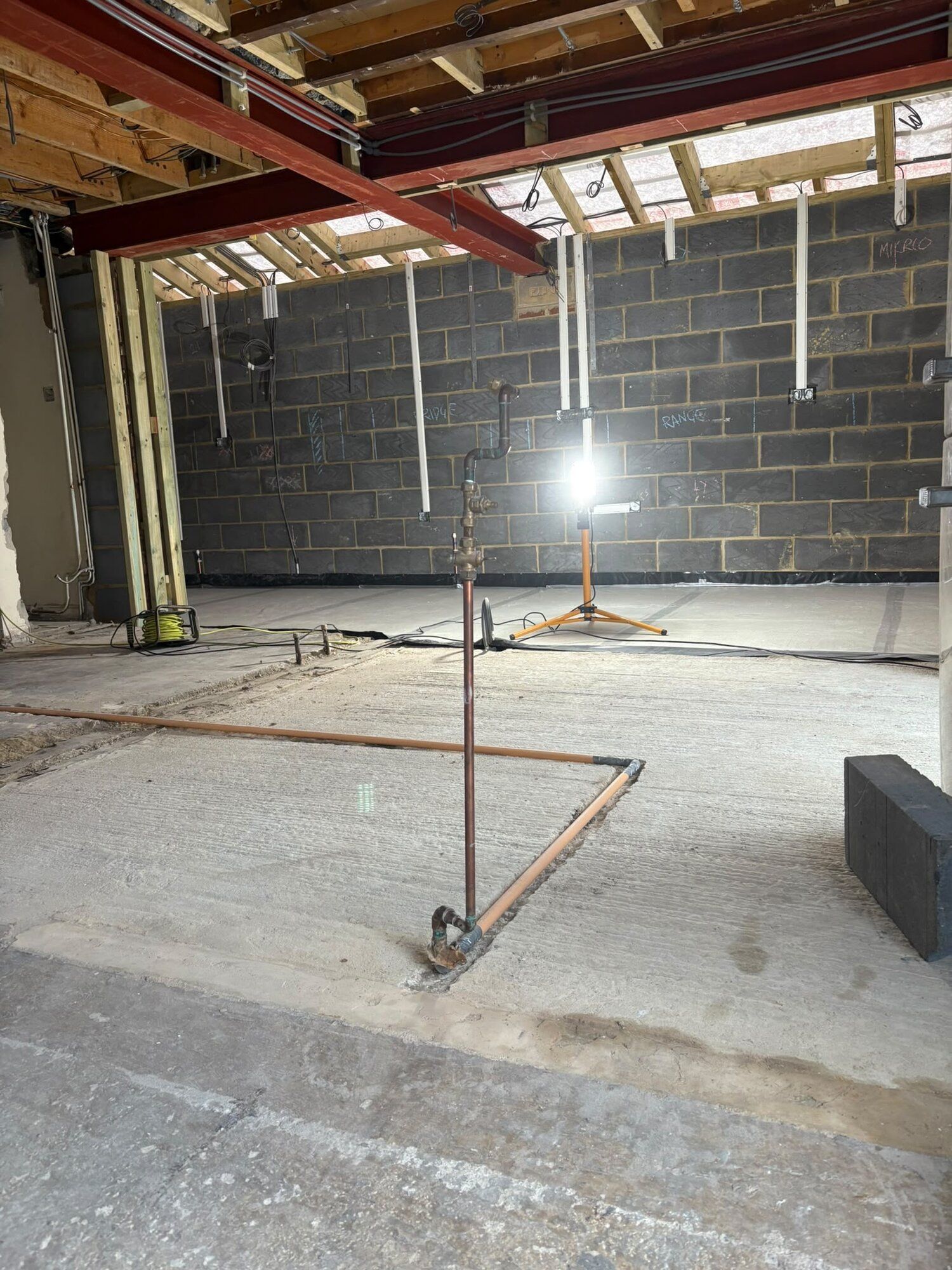 Steel frame