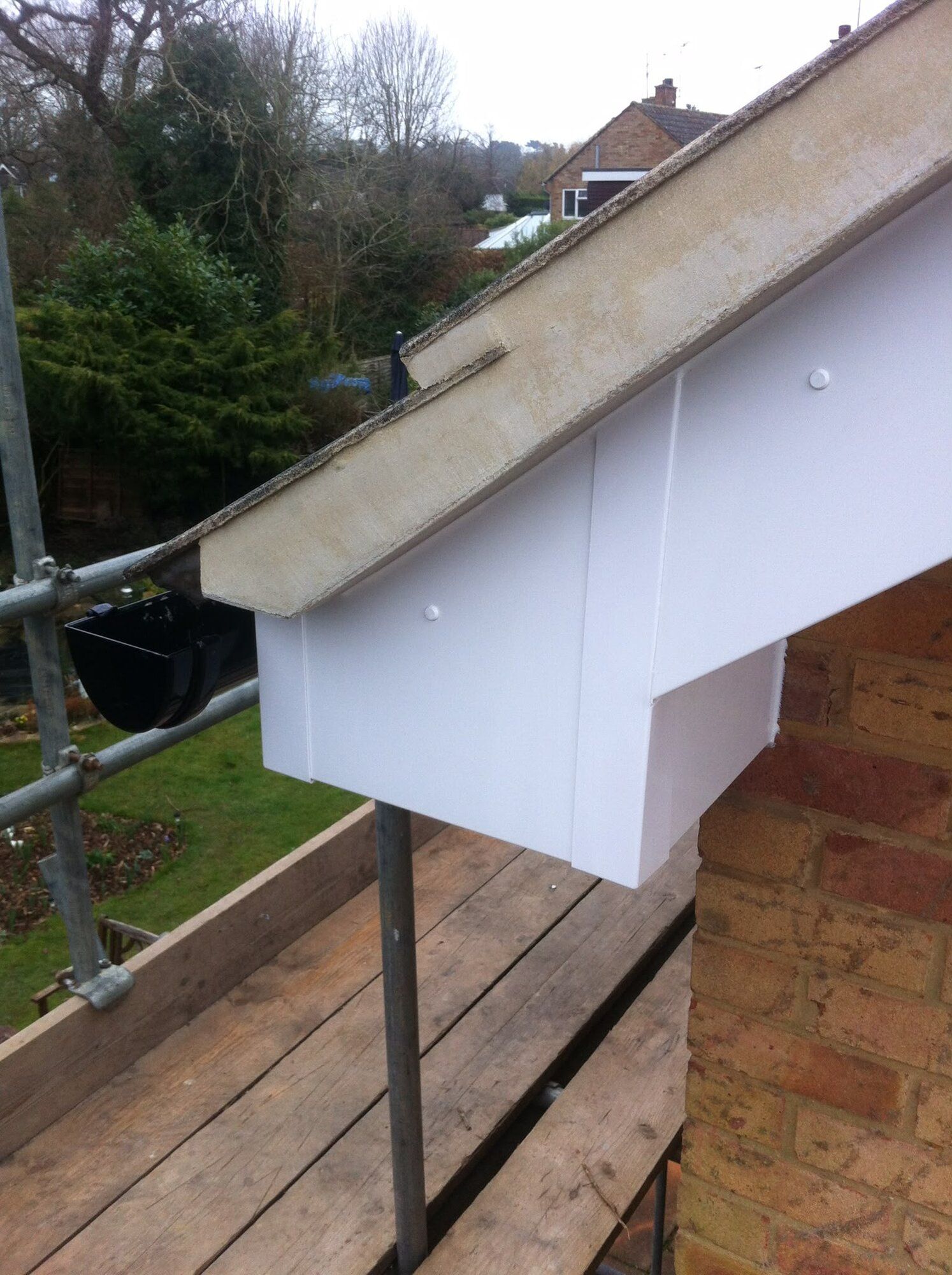 New fascias and soffits